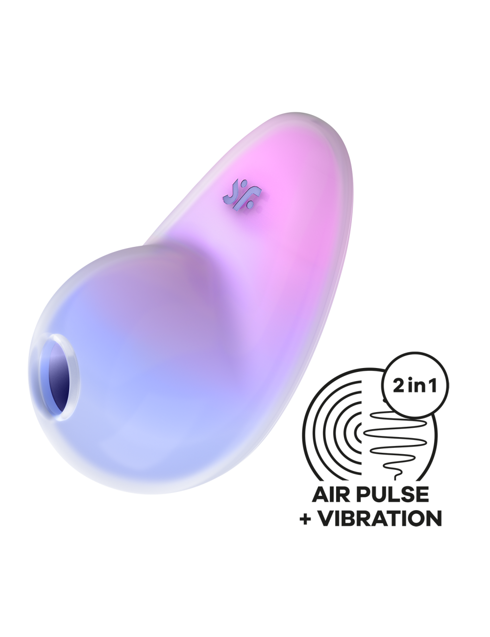 Pixie Dust vibromasseur à ondes de pression - Violet et rose