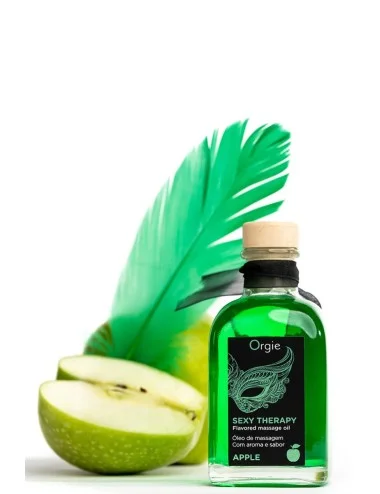 Huile de massage embrassable Sexy Therapy Pomme