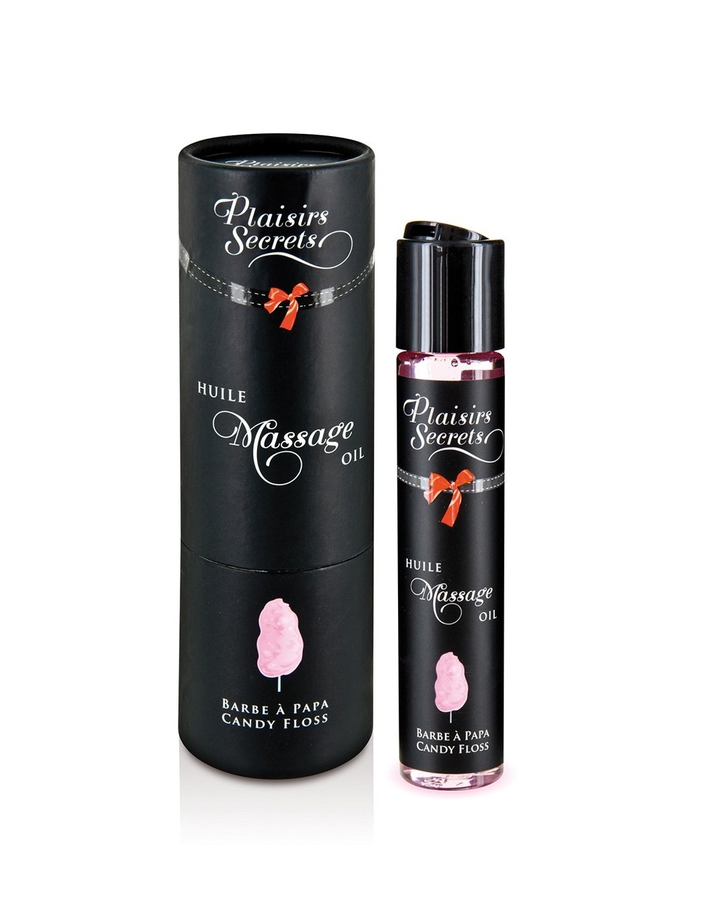Huile de massage gourmande - Barbe a papa Huile de massage gourmande - Barbe a papa