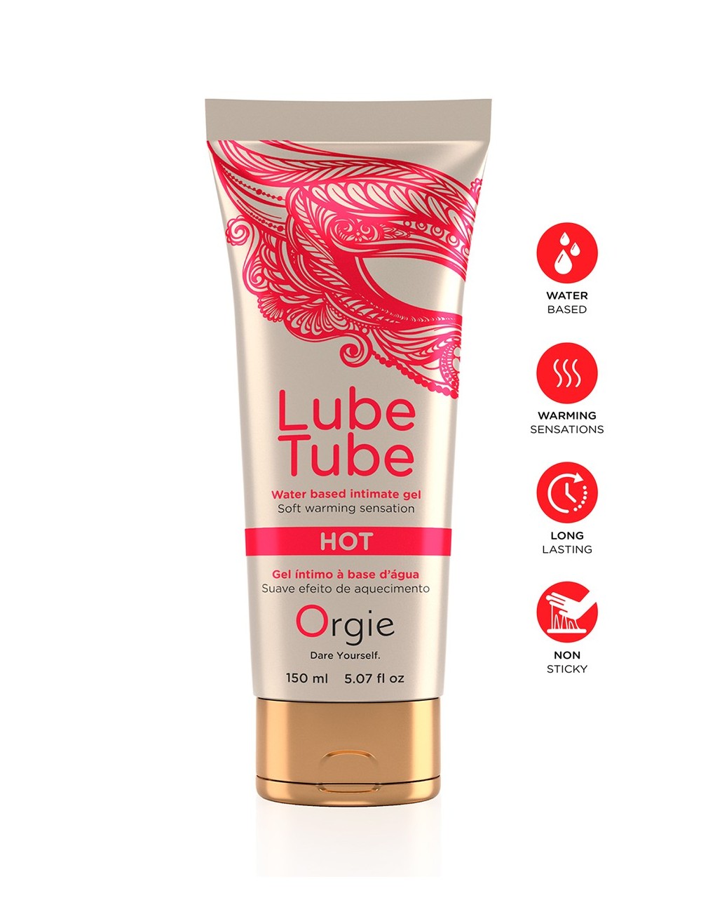 Lubrifiant eau chauffant Lube Tube Hot