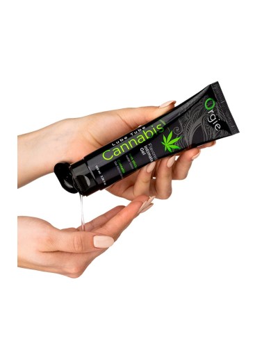 Lubrifiant eau Lube Tube Cannabis 100ml