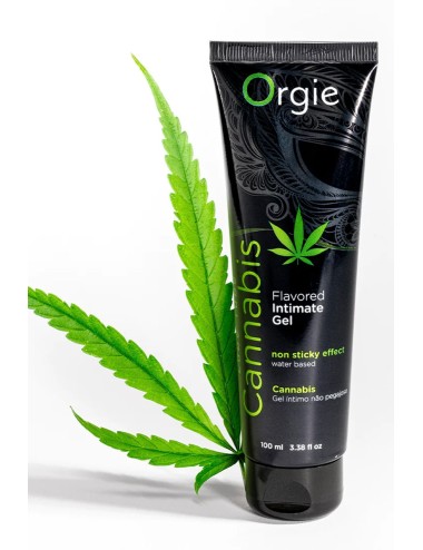 Lubrifiant eau Lube Tube Cannabis 100ml