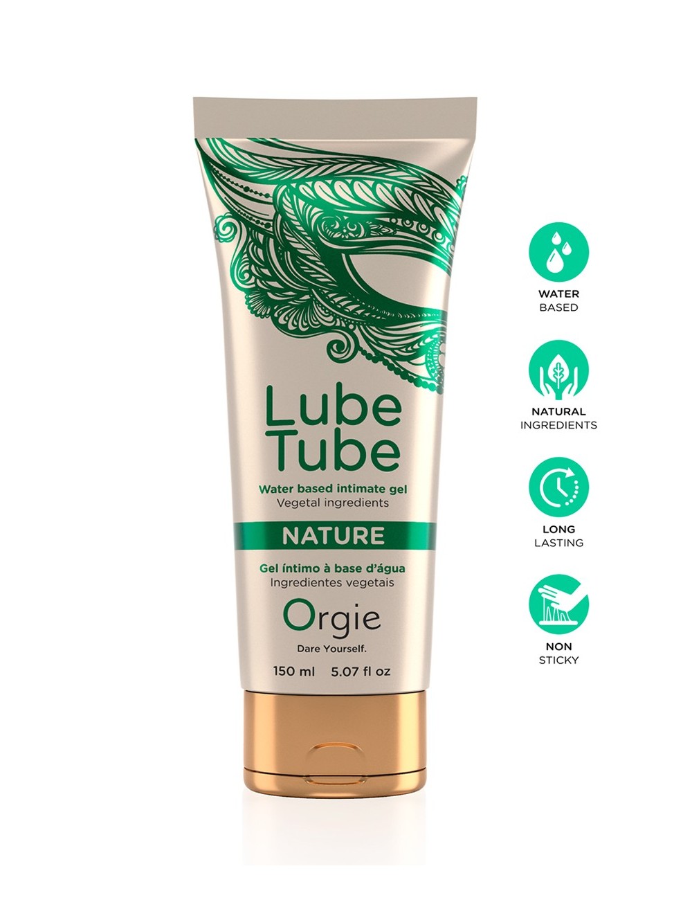 Lubrifiant eau Lube Tube Nature Lubrifiant eau Lube Tube Nature