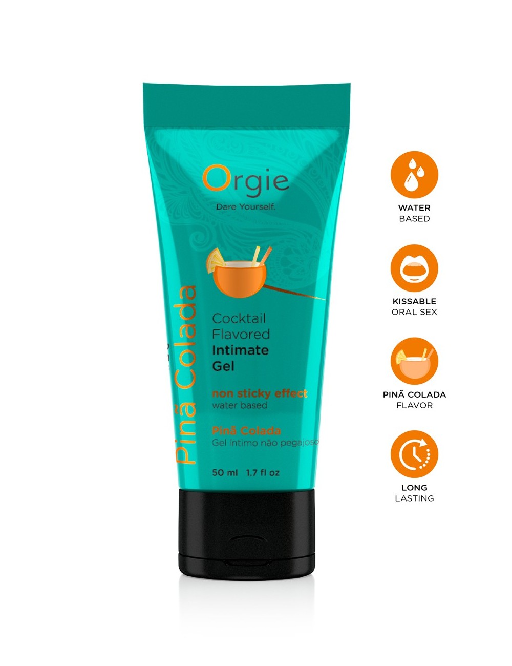 Gel intime Lube Tube Cocktail Pina Colada 50ml