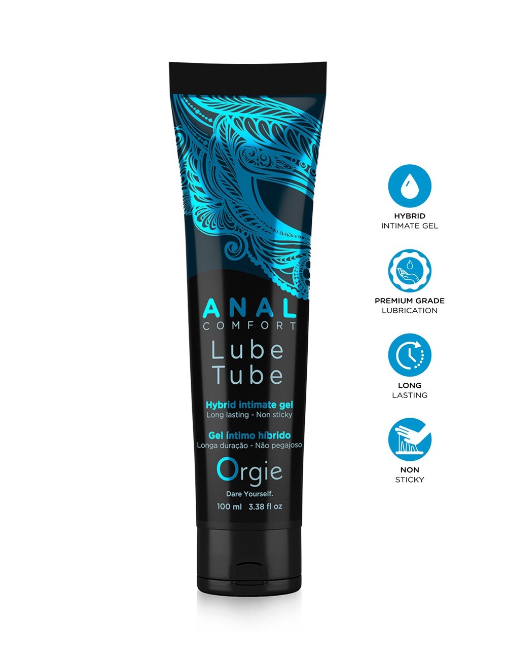 Lubrifiant eau Lube Tube Anal Comfort 100ml