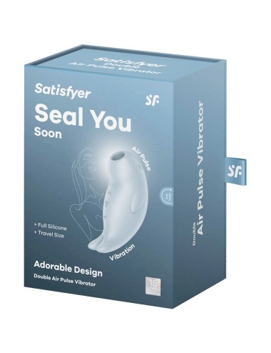 Stimulateur sans contact et vibrant Seal You Soon - satisfyer