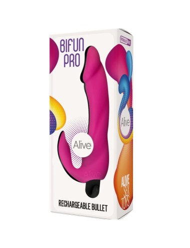 ALIVE - GODE VIBRATEUR BIFUN PRO ROSE 14