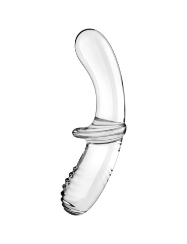 SATISFYER - GODE DOUBLE CRISTAL TRANSPARENT