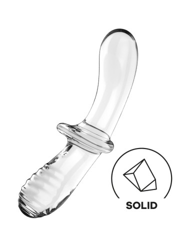 SATISFYER - GODE DOUBLE CRISTAL TRANSPARENT