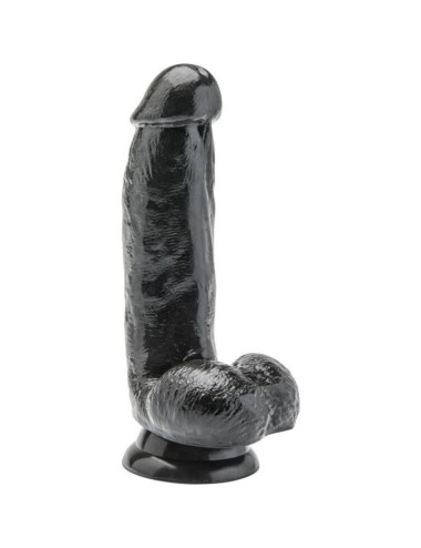 GET REAL - GODE 12 CM AVEC BOULES NOIRES