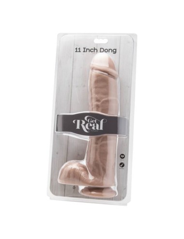 GET REAL - GODE 28 CM AVEC BILLES EN PEAU