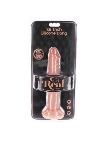 GET REAL - SILICONE DONG 19 CM PEAU