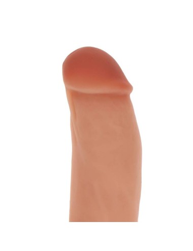 GET REAL - GODE EN SILICONE 18 CM AVEC BALLES PEAU