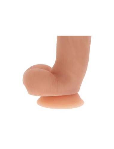 GET REAL - GODE EN SILICONE 18 CM AVEC BALLES PEAU