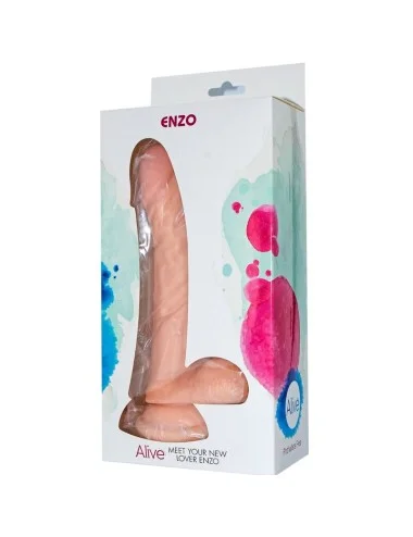 ALIVE - PÉNIS RÉALISTE ENZO 21 CM