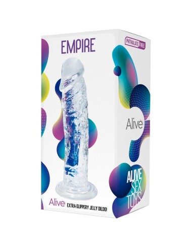 ALIVE - PÉNIS RÉALISTE EMPIRE TRANSPARENT 19