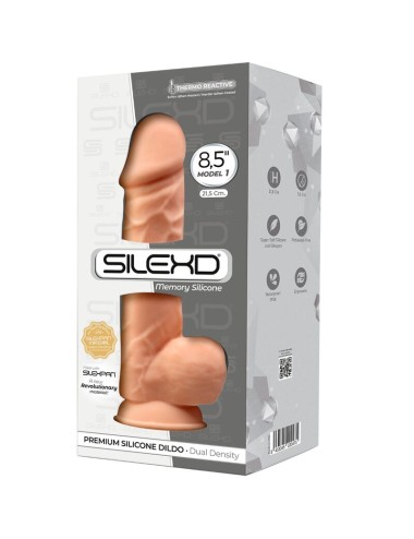 SILEXD - MODÈLE 1 PÉNIS RÉALISTE PREMIUM SILEXPAN SILICONE 21.5 CM