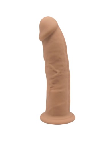 SILEXD - MODÈLE 2 PÉNIS RÉALISTE PREMIUM SILEXPAN SILICONE CARAMEL 15 CM