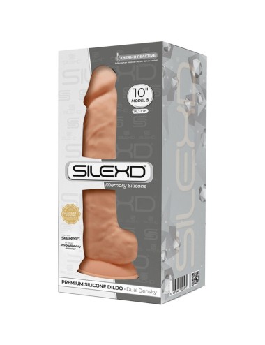 SILEXD - MODÈLE 1 PÉNIS RÉALISTE PREMIUM SILEXPAN SILICONE 26.6 CM