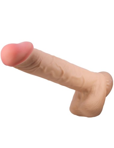 PRETTY LOVE - SÉRIE SLIDING SKIN GODE RÉALISTE AVEC VENTOUSE SLIDING SKIN FLESH 26 CM
