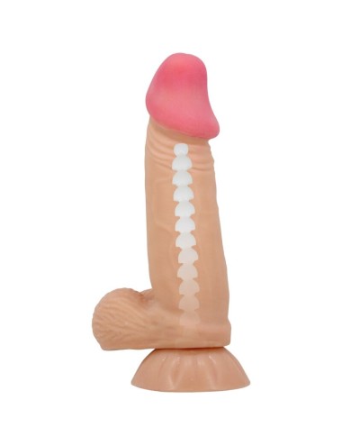 PRETTY LOVE - GODE RÉALISTE SÉRIE SLIDING SKIN AVEC VENTOUSE SLIDING SKIN 19,4 CM