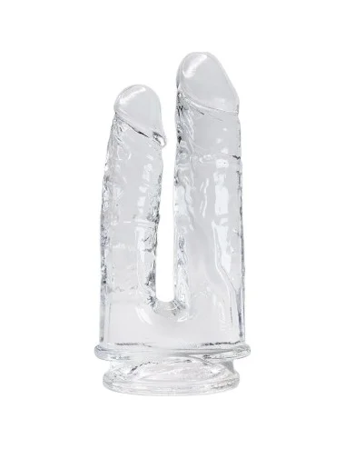 ALIVE - IMPERIUM DOUBLE PÉNIS RÉALISTE TRANSPARENT 12/14 CM