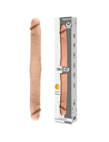 SILEXD - DOUBLE PÉNIS RÉALISTE PREMIUM SILEXPAN SILICONE 42.5 CM