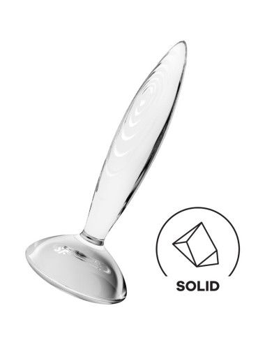 SATISFYER - PLUG ANAL EN CRISTAL ÉTINCELANT