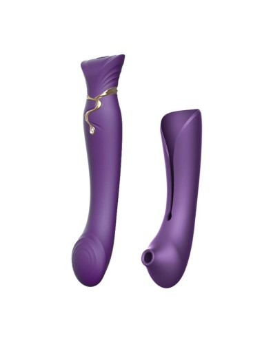 ZALO - ENSEMBLE QUEEN PULSE WAVE CLIT STIM VIOLET