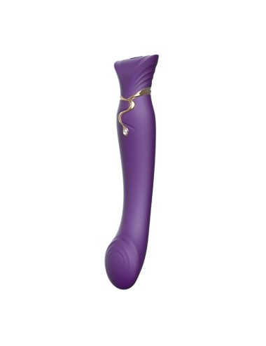 ZALO - ENSEMBLE QUEEN PULSE WAVE CLIT STIM VIOLET