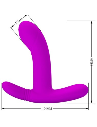 PRETTY LOVE - GERI CLITORIS MASSAGER ROSE TÉLÉCOMMANDE