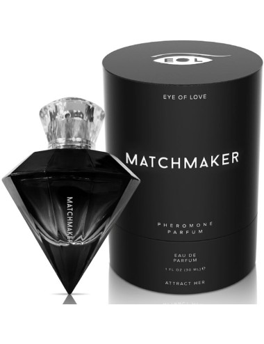 EYE OF LOVE - PARFUM AUX PHÉROMONES MATCHMAKER BLACK DIAMOND ATTRACT HER 30 ML