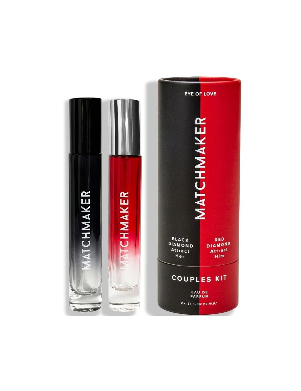 EYE OF LOVE - MATCHMAKER PHEROMONE 2PC SET COUPLES KIT ATTIRE HER & HIM 20 ML EYE OF LOVE - MATCHMAKER PHEROMONE 2PC SET COUPLES KIT ATTIRE HER & HIM 20 ML