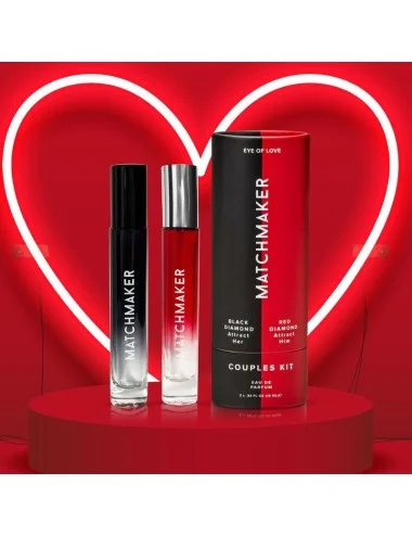 EYE OF LOVE - MATCHMAKER PHEROMONE 2PC SET COUPLES KIT ATTIRE HER & HIM 20 ML