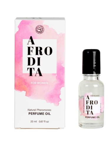 SECRETPLAY - HUILE DE PARFUM AUX PHÉROMONES NATURELLES AFRODITA 20 ML