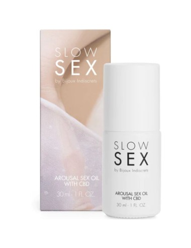 BIJOUX - SLOW SEX HUILE DE MASSAGE SEXUEL AU CBD 30 ML