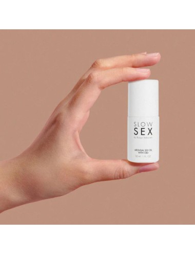 BIJOUX - SLOW SEX HUILE DE MASSAGE SEXUEL AU CBD 30 ML