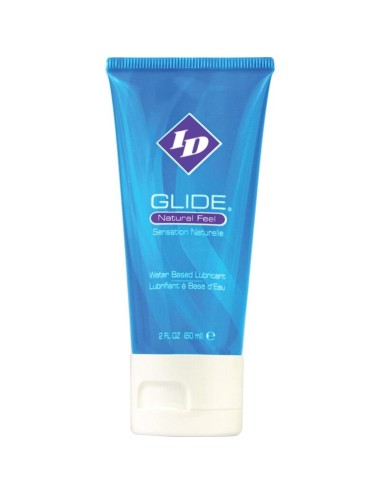 ID GLIDE - LUBRIFIANT BASE D'EAU TUBE DE VOYAGE ULTRA LONGUE DURÉE 60 ML