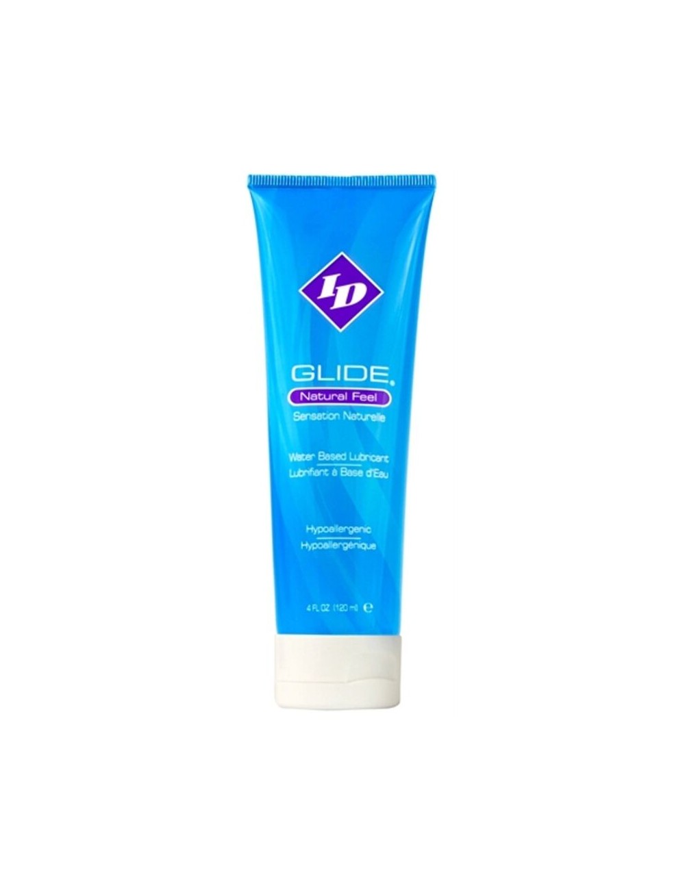 ID GLIDE - LUBRIFIANT BASE D'EAU TUBE DE VOYAGE ULTRA LONGUE DURÉE 120 ML