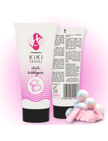 KIKÍ TRAVEL - LUBRIFIANT GOMME FRAISE 50 ML