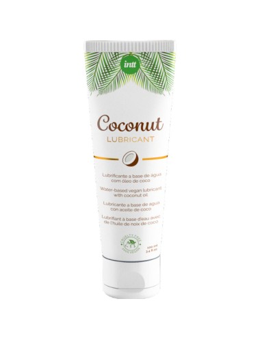 INTT - LUBRIFIANT VÉGÉTALIEN BASE D'EAU AU SAVEUR INTENSE DE NOIX DE COCO