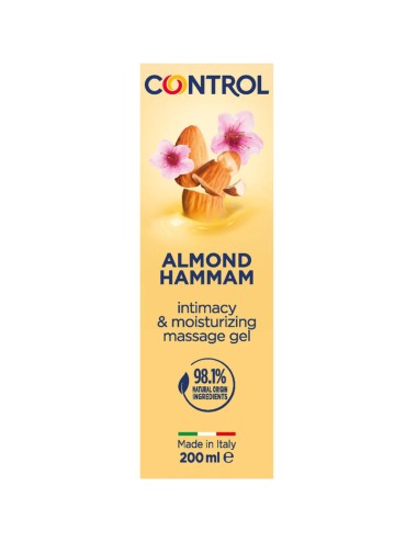 CONTROL - GEL DE MASSAGE HAMMAM AUX AMANDES 3 EN 1 200 ML