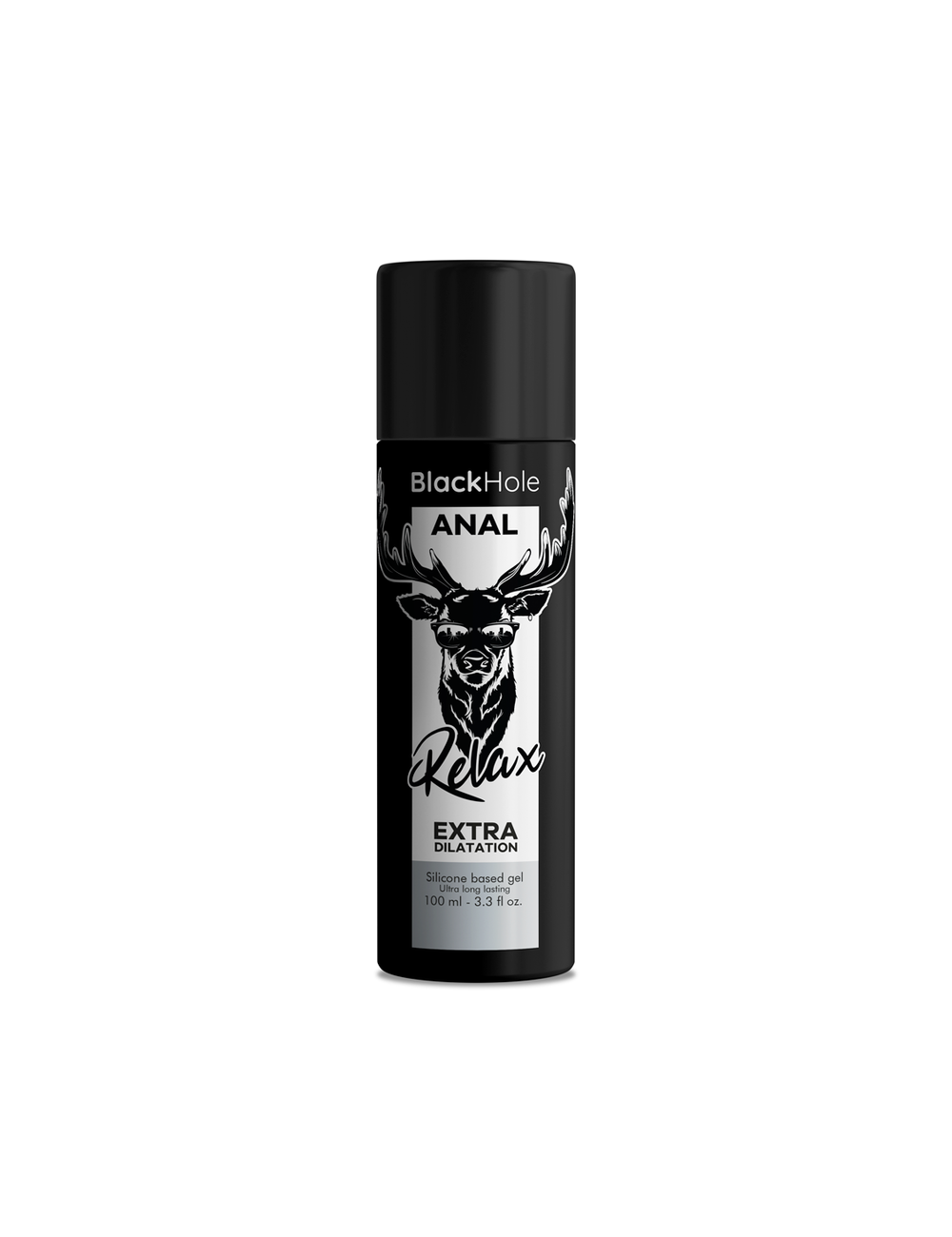 BLACK HOLE - GEL TROU NOIR BASE SILICONE DILATATION ANALE 100 ML
