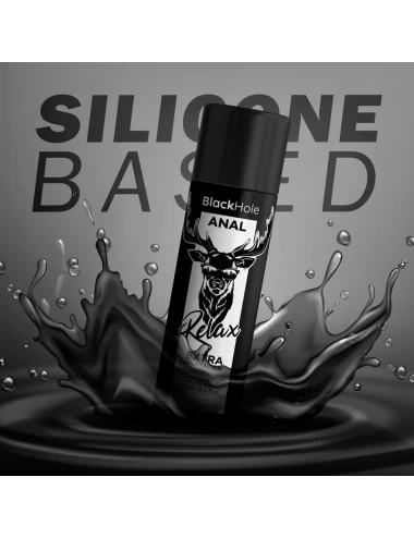BLACK HOLE - GEL TROU NOIR BASE SILICONE DILATATION ANALE 100 ML