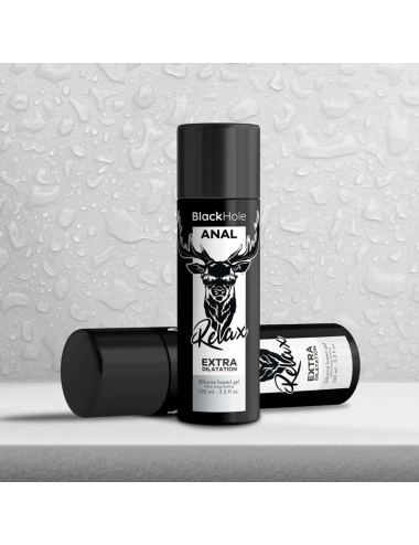 BLACK HOLE - GEL TROU NOIR BASE SILICONE DILATATION ANALE 100 ML