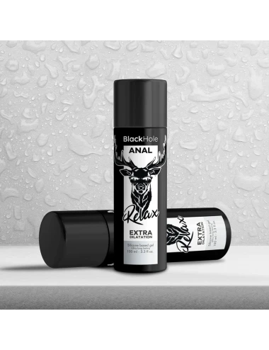 BLACK HOLE - GEL TROU NOIR BASE SILICONE DILATATION ANALE 100 ML