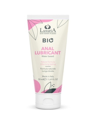 INTIMATELINE - LUXURIA LUBRIFIANT BIO ANAL BASE D'EAU 50 ML