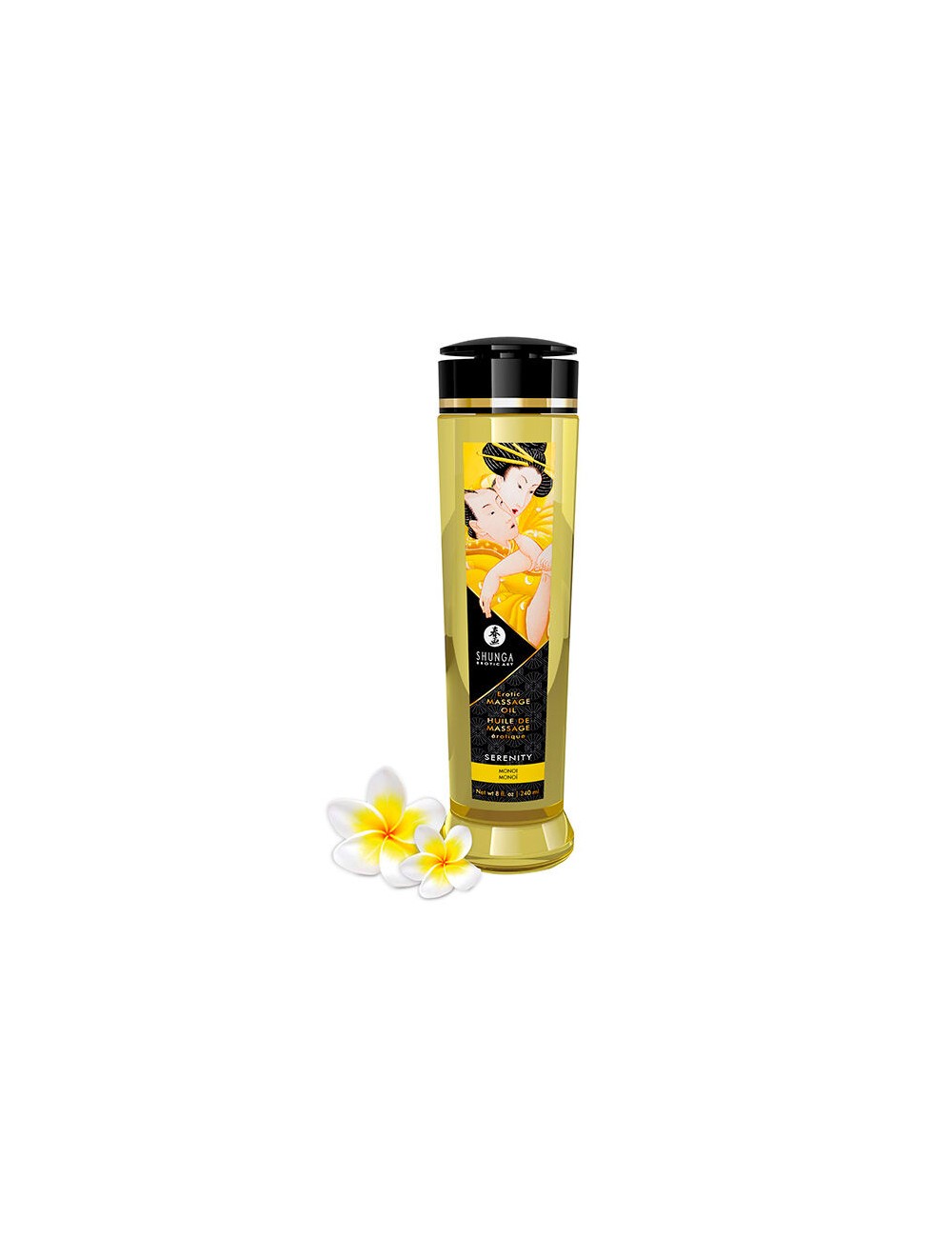 SHUNGA - HUILE DE MASSAGE ÉROTIQUE SÉRÉNITÉ 240 ML