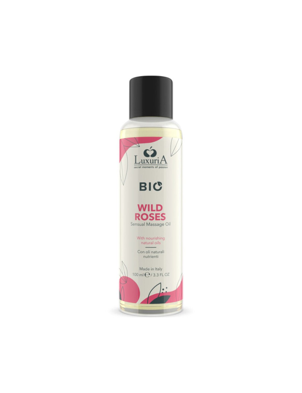 INTIMATELINE LUXURIA - HUILE DE MASSAGE BIO ROSES SAUVAGES 100 ML INTIMATELINE LUXURIA - HUILE DE MASSAGE BIO ROSES SAUVAGES 100 ML