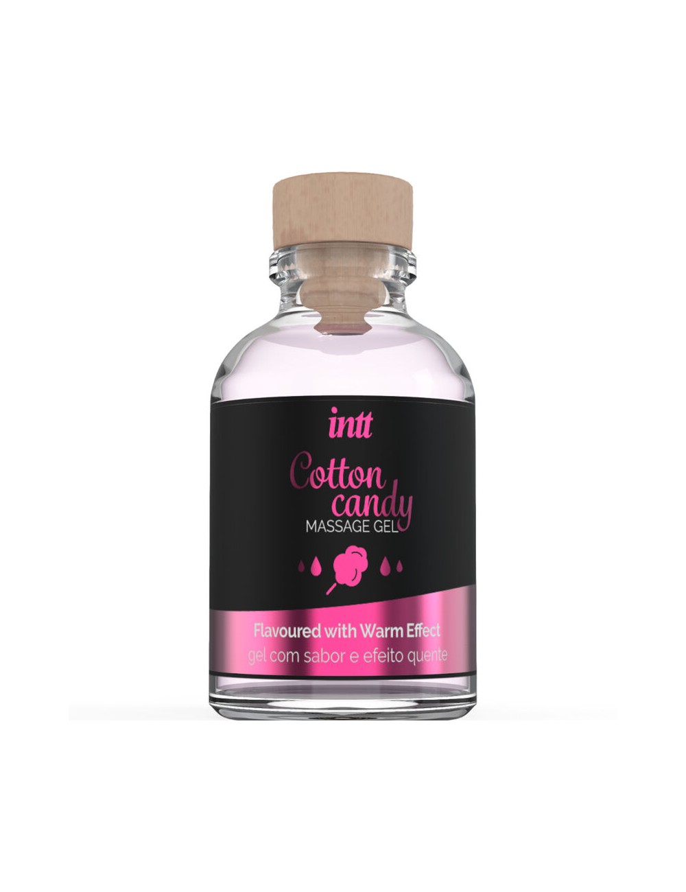 INTT MASSAGE & ORAL SEX - GEL DE MASSAGE SAVEUR COTTON BABE À PAPA ET EFFET CHAUFFANT INTT MASSAGE & ORAL SEX - GEL DE MASSAGE SAVEUR COTTON BABE À PAPA ET EFFET CHAUFFANT